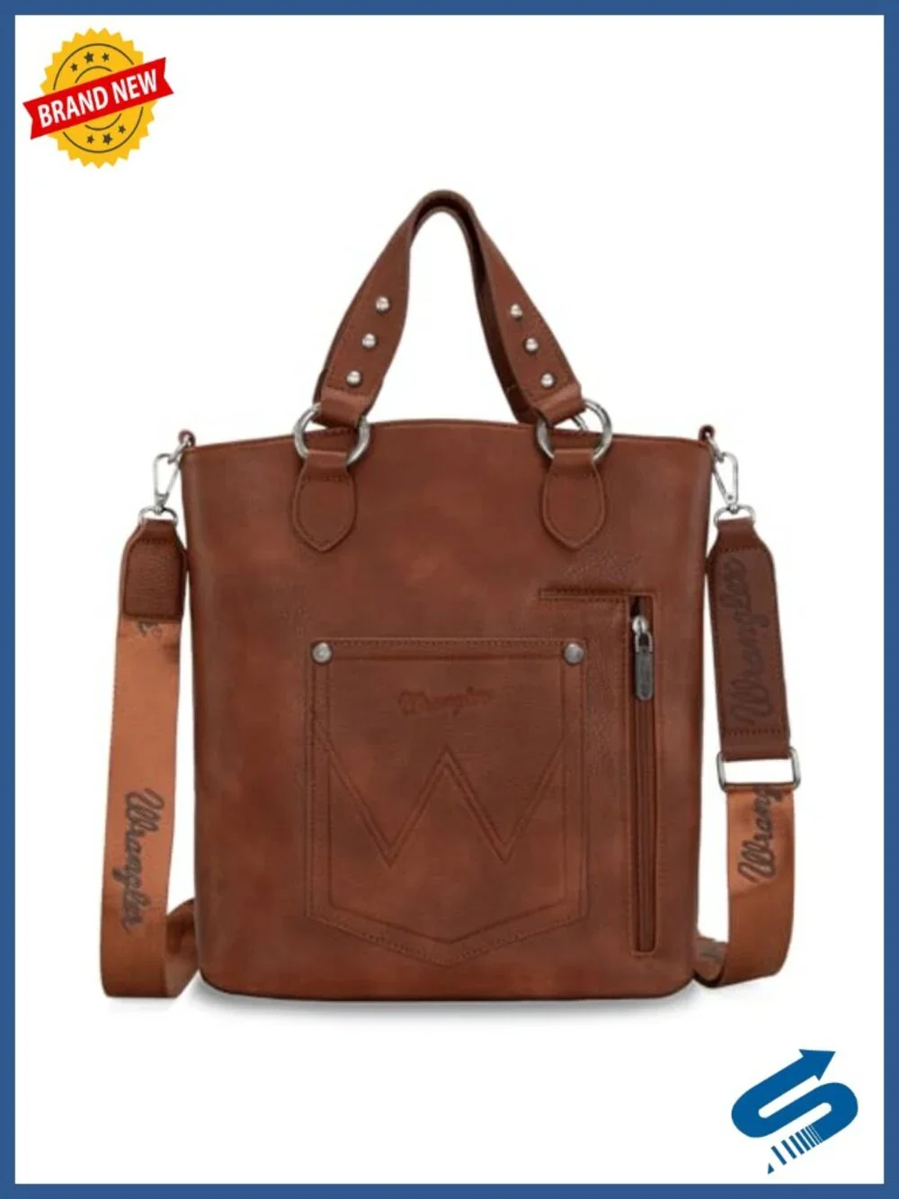 Large Vegan Leather Tote Bag Crossbody Purses Satchel Handbag